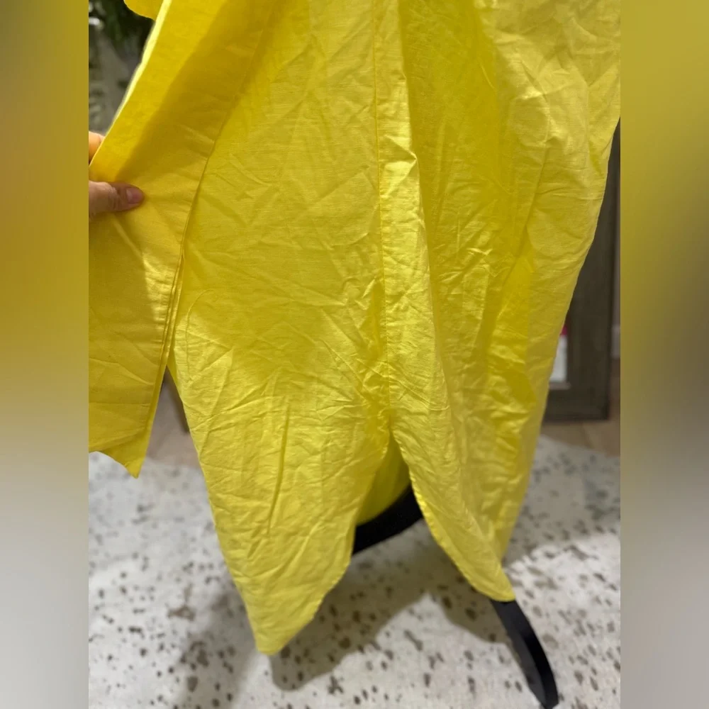 STYLEWE Yellow High Low Wrap Dress - Picture 6 of 10